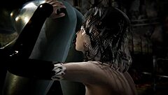 lesbian elden ring ranni squirts for melina dark souls inspired