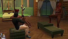 Teenage Step-Lesbian Munches Pussy In High Definition Action