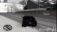 fucking santa in snowy christmas scene from gta sa