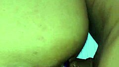 Naughty wife feels intense pleasure giving her ass and pussy with an anal plug