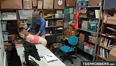 Bonnie Grey and Maya Bijou in a robbers themed adventure