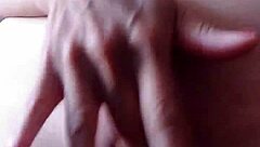 amateur girl offers milky tit and meaty pussy to eat