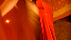 brunette babe from india teases with sensual moves and music
