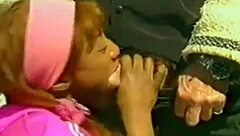 Mature Ebony BBW Gives Blowjob To Big Cock