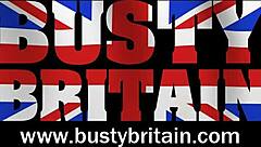 Busty British Blonde Lilly Pink Showers With Soapy Big Natural Tits