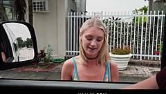 Payton Avery hops on the Bang Bus for some hardcore fun with Sean Lawless, getting deepthroated and fucked in a group scene