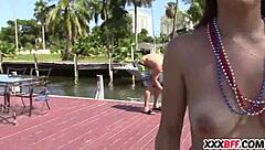 Intense Independence Day Group Sex With Monster Cocks