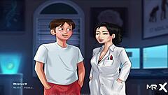 Teen Quickly Cums Inside His Teacher In Summertime Saga