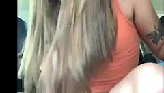 Watch this slut masturbate her pussy?