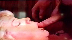 Retro Amateur Facial Cumshot in Blue Film