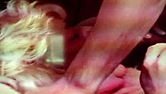 Retro Amateur Facial Cumshot in Blue Film