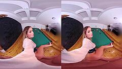 blonde with huge balloons teases in czech vr 327