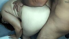 Surprising My Stepsister in the Bathroom Leads to a Chat Pt2