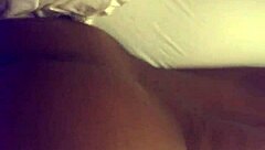 Beautiful ebony amateur girl poses cutely