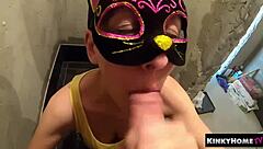 Blonde sucking big dick 😍