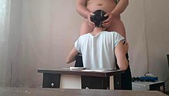 the loser of the card game has to lick pussy in this lesbian game, leading to intense orgasms