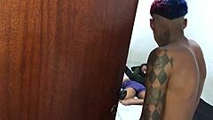 spying on cousin, horny teen fucks her secretly