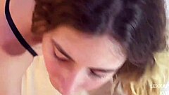 Lucky guy fucks petite stepdaughter with deep emotions