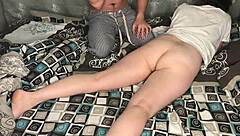 Naughty Wife Licks Pussy Behind Scenes! Mother-In-Law Comic Fun?