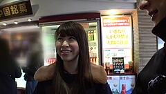 i can't believe i'm watching this shaved japanese amateur give a blowjob on her big tits