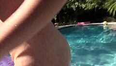 Big booty beauty enjoys the sun and cock in a sexy video