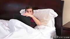 German teen amateur gets cumshot in stone age stepfamily fun scene.