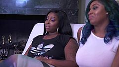 Monroe Sweets and Skyy Black share a dick!