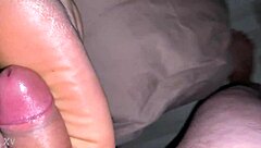 Sleepy footjob session feels so good again