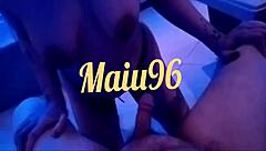 she gives him an intense oral experience in the bedroom