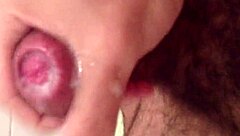 Gay Jerkoff with Greasy Dick in Raw Action