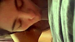 She came to take my plate, but ended up getting blown.