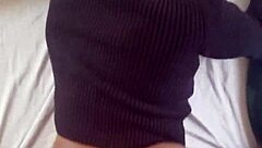 Ebony Bent Over for Big Black Cock Doggystyle Quickie!