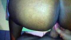Hey, check out this amateur brazilian ebony getting her ass fucked hard