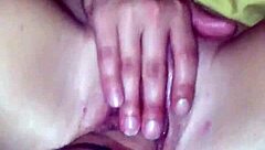 X wife Heidi endures intense fisting from her new husband's huge fist