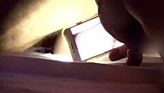 Amateur Wife Finishes Date While Husband Waits