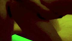 he puts the cuckold's wife on all fours and pounds her pussy hard