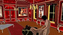 English Audio: Indian Village Girl's First Lesbian Adventures In Animated Cartoon Sex.