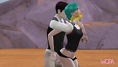 Jinx Arcane gets her ass pounded by Fortnite Midas