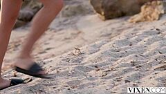 Watch Sia suck and deepthroat while stranded!