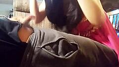 the geisha gives a DEEPTHROAT blowjob with her tongue