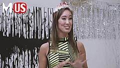 Does Violet Myers deepthroat Troy Francisco's cock for orgasm?