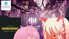 El xox and mizzpeachy make each other cum 😍