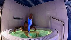 Blonde Tattooed Thomas J With Claudia Mac Home!