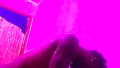 Bigdrip raw fucks cute petite redbone, big black cock ripping clothes.