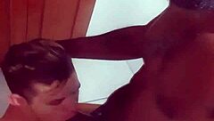 negrao cafucu fucks friend's boyfriend's ass in his room, bareback style