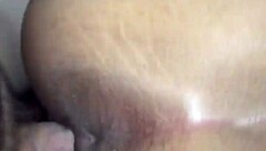 Latina Gets Creampie in Ass?