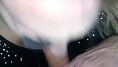 hey, check out this tranny sucking a big dick