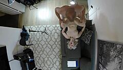 mai bailey dominates chained stud with bondage and facial