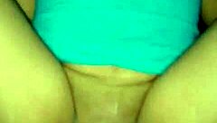 Mexican latina amateur girl from the club gets fucked for money and filled with cum.