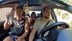 Wife behaves during tantric massage session